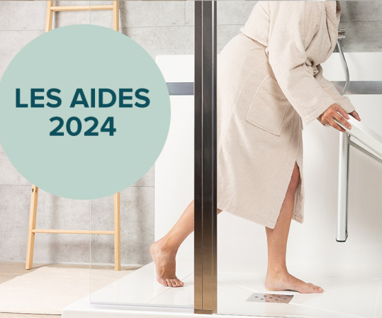 Aides 2024 pour l'aménagement de la Salle de bain PMR