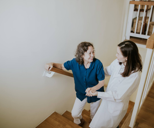 comment prévenir les chutes dans les escaliers