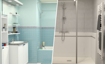 remplacer baignoire par douche