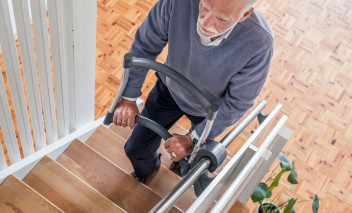 monte-escalier manuel